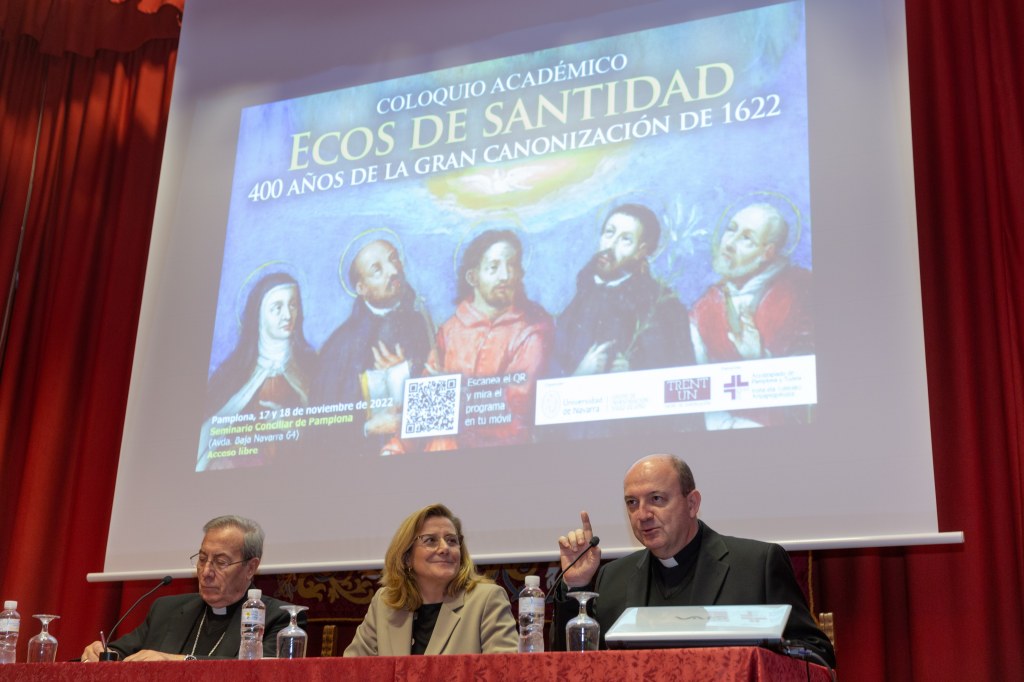 Inauguración del Coloquio académico «Ecos de santidad. 400 años de la gran canonización de 1622»